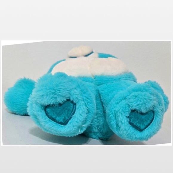 Vintage 04 Care Bears Plush Toy Kids Teddy Bear Blue Thanks A Lot Bear Rainbow - Picture 14 of 15